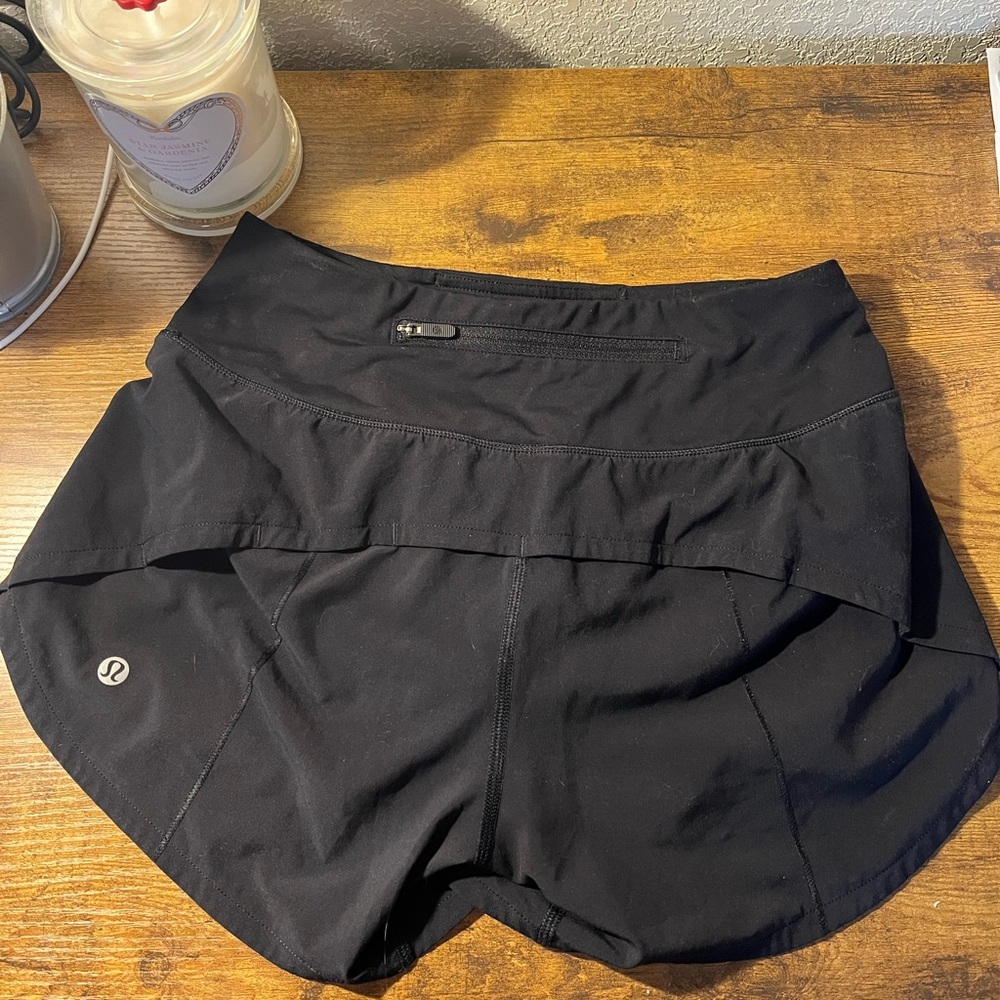 lululemon athletica Women's Black Shorts